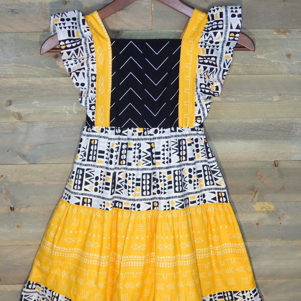 Beautiful Handmade Girl Dress size 7-8